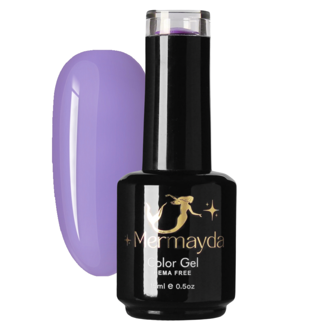 Oja Semipermanenta Hema Free Color Gel Purple Candy P001 Mermayda 15ml Mov