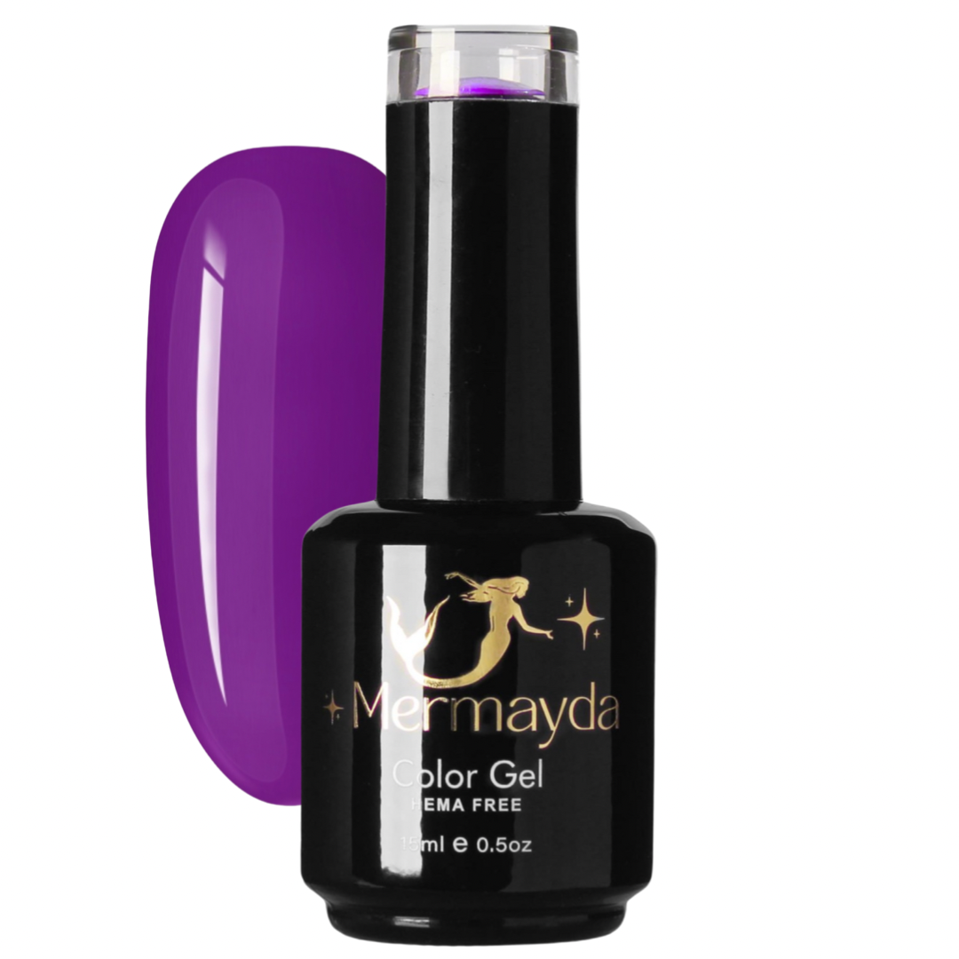 Oja Semipermanenta Hema Free Color Gel Ultraviolet P008 Mermayda 15ml Mov/Nu
