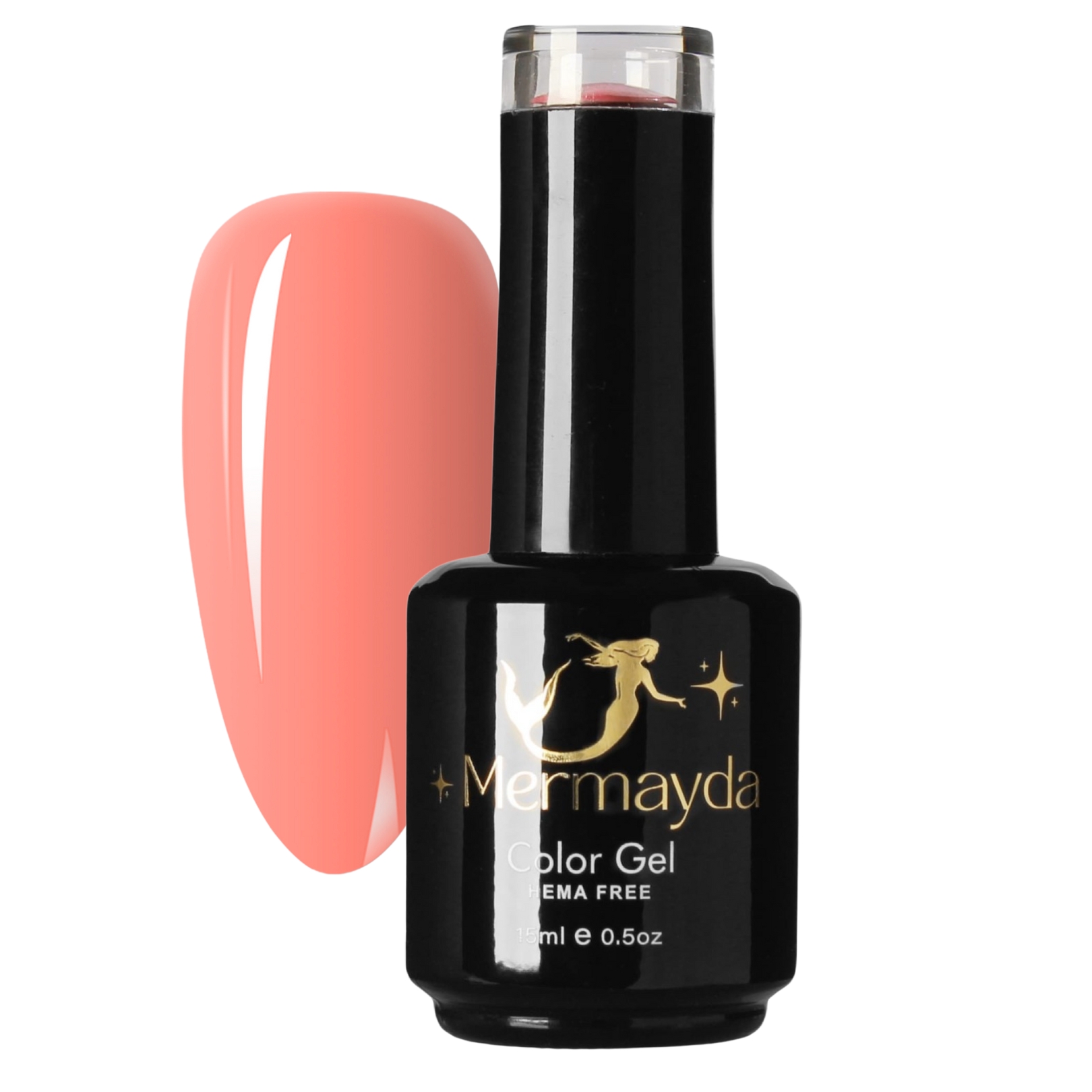 Oja Semipermanenta Hema Free Color Gel Peach Gelatto SN23 Mermayda 15ml