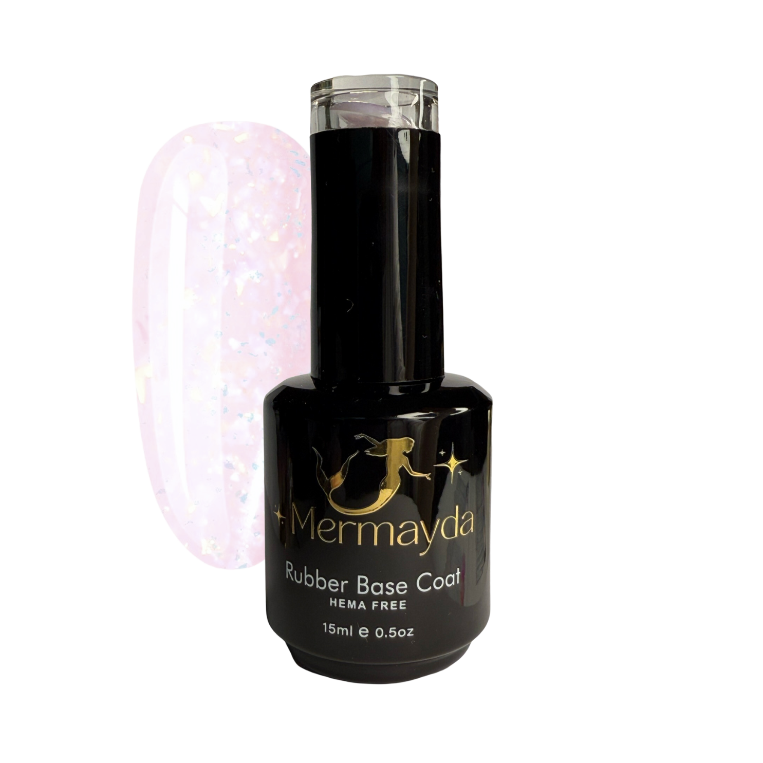 Baza cauciuc Rubber Base Hema Free Mermayda Milky Pink Flavour RBS19 15ml