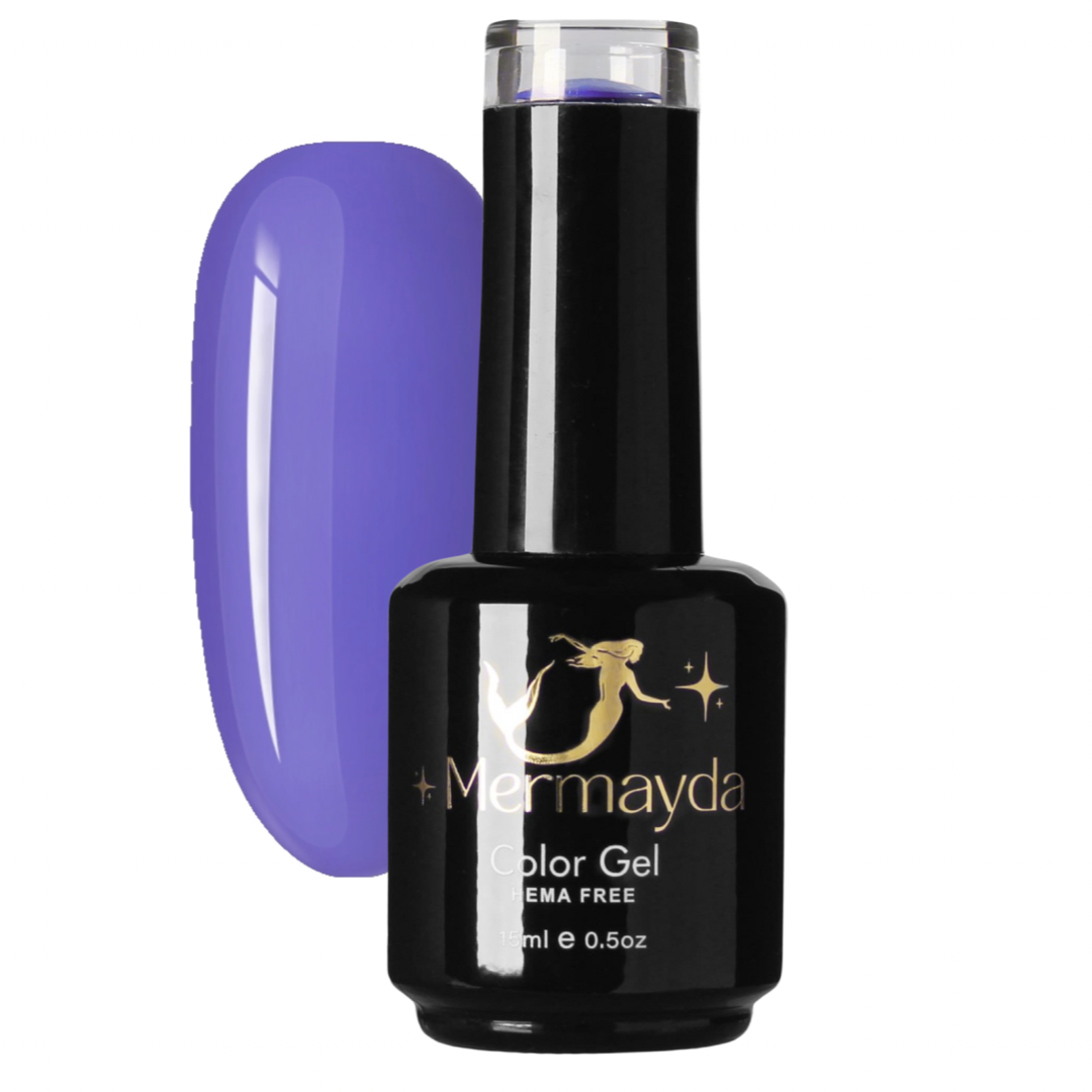 Oja Semipermanenta Hema Free Color Gel Blissful Moments P015 Mermayda 15ml Mov/Nu/Nu