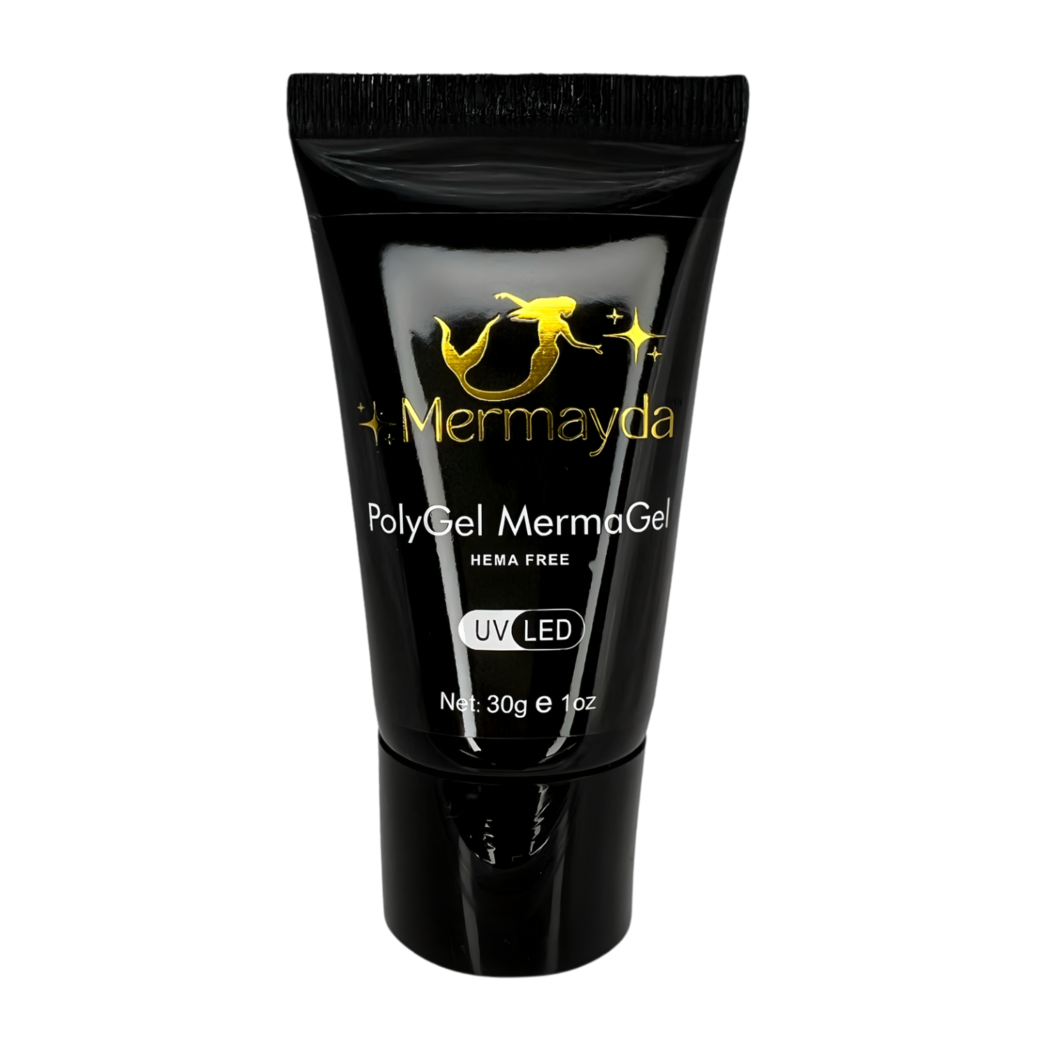 PolyGel AcrylGel MermaGel Hema Free Mermayda 30gr Crystal Clear PG01