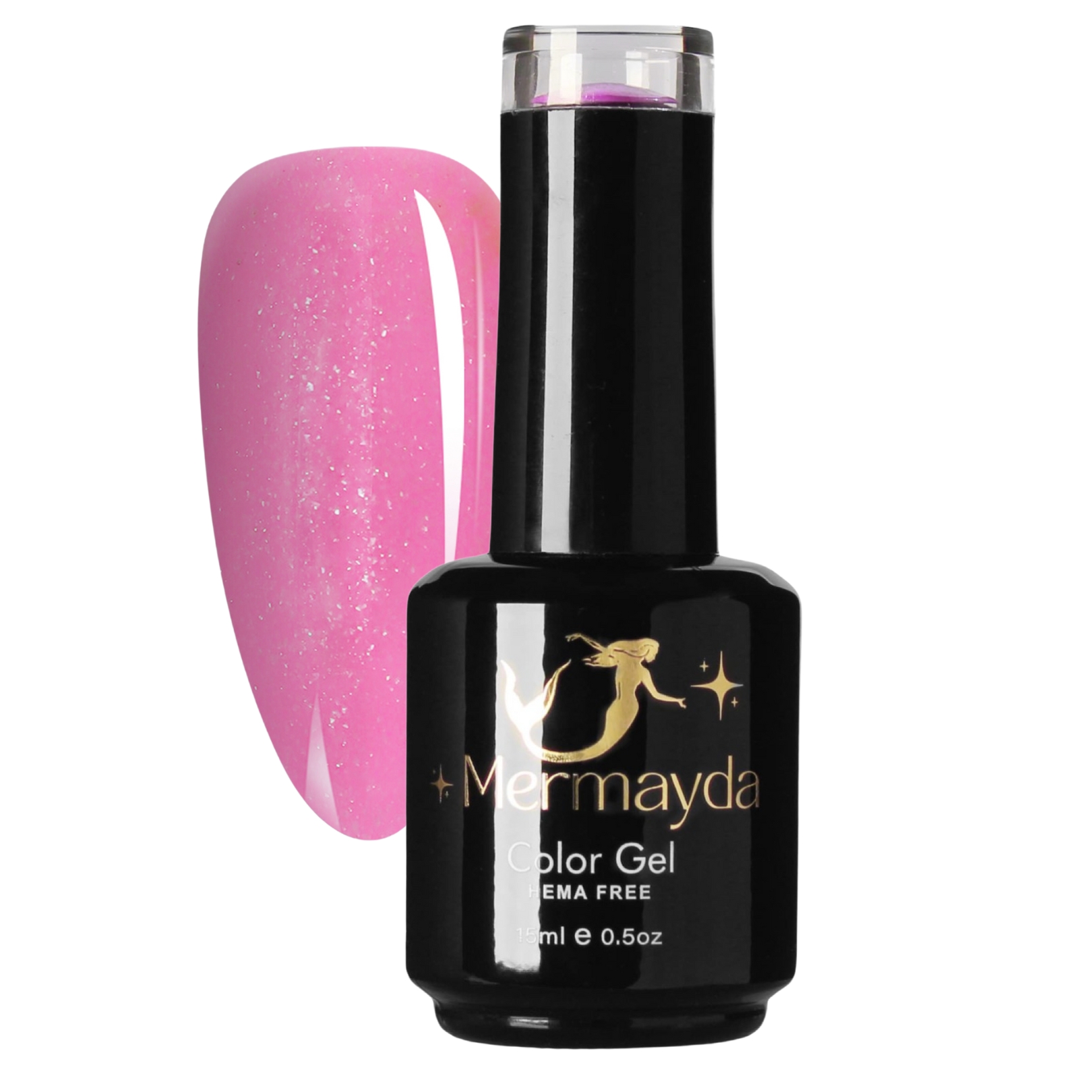 Oja Semipermanenta Hema Free Color Gel Angelina Shine SN28 Mermayda 15ml