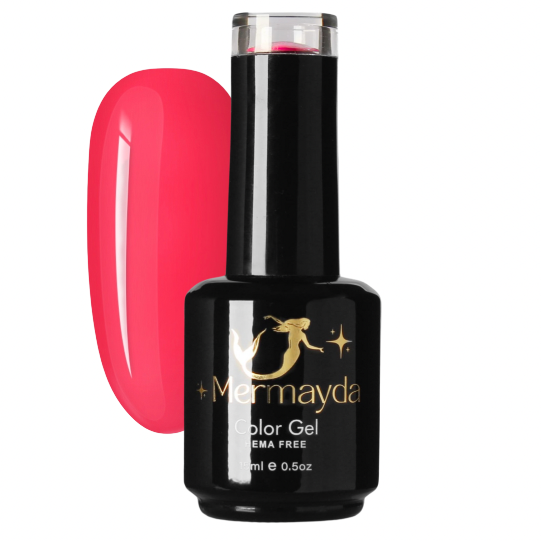 Oja Semipermanenta Hema Free Color Gel Big Red Apple R002 Mermayda 15ml Roșu/Nu