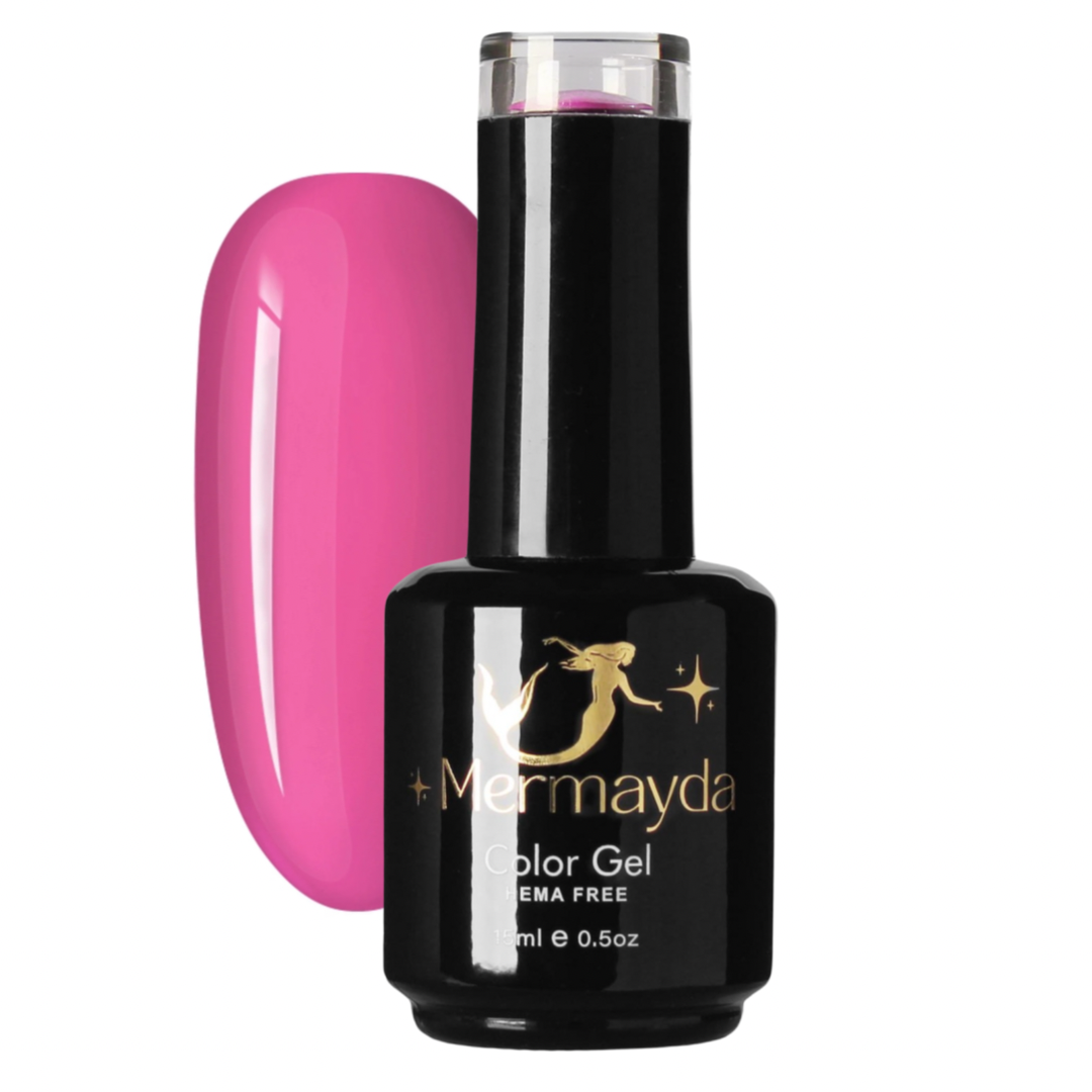 Oja Semipermanenta Hema Free Color Gel La Vie En Rose P005 Mermayda 15ml Roz/Nu