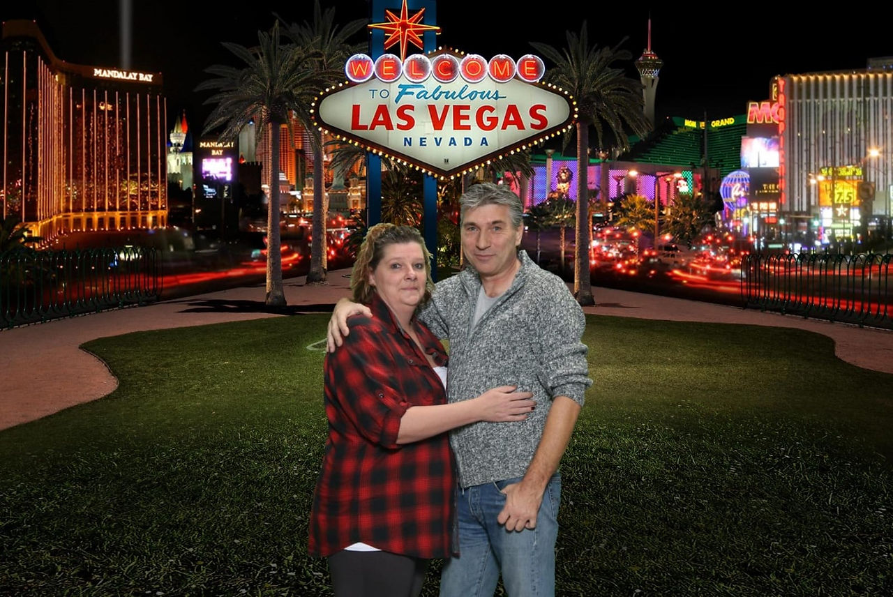 Las Vegas welcome sign foto