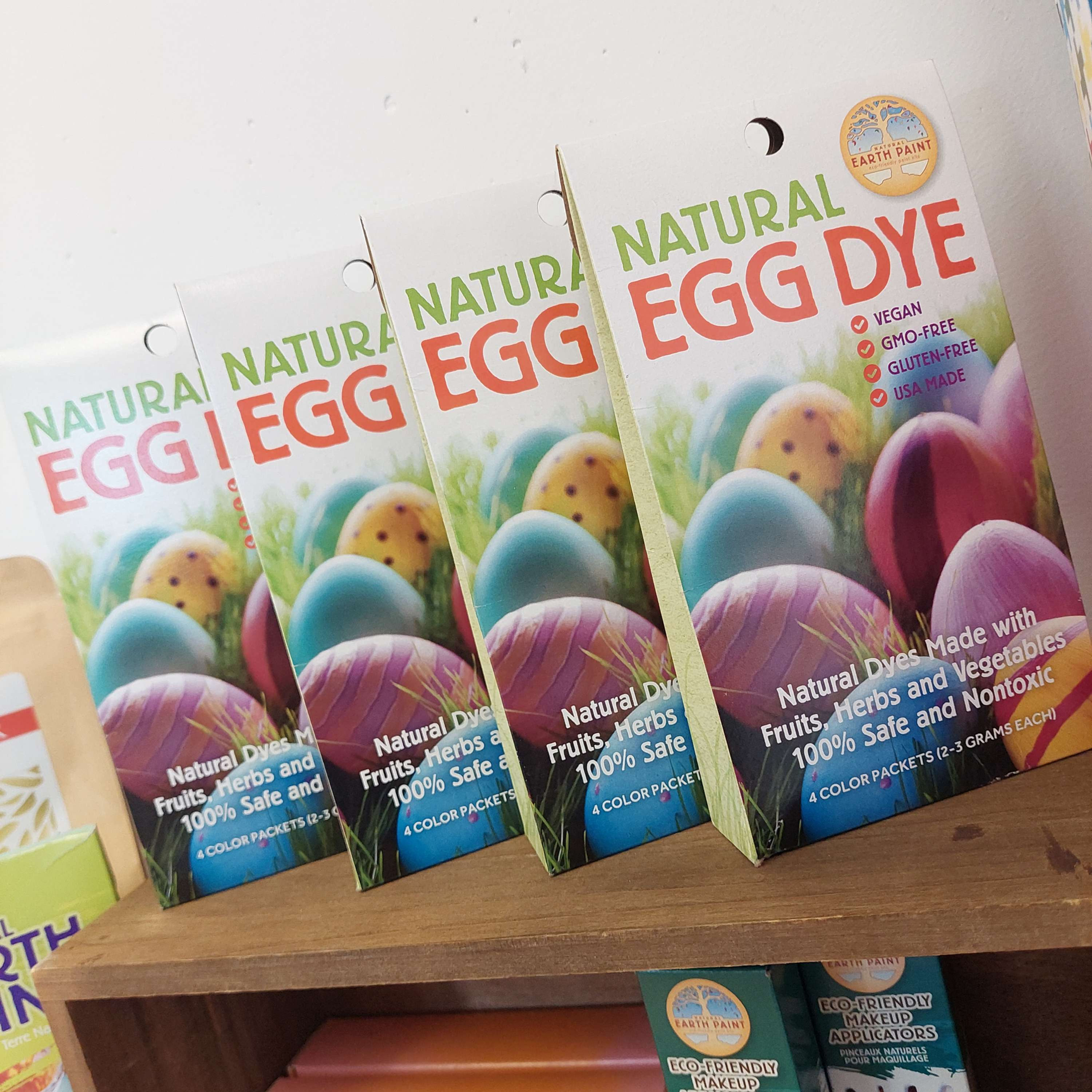 Natural Earth Paint Egg Dye
