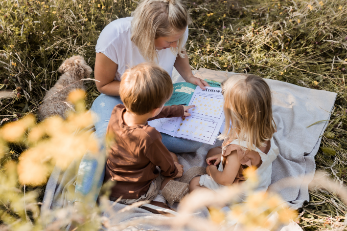 Mit den Kindern basteln und kreativ die Natur entdecken
