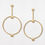 Thumbnail: Umbra Gold Large Circle Earrings