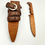 Thumbnail: wooden toy hinting Knife, recycled timber