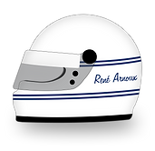 Rene Arnoux helmet
