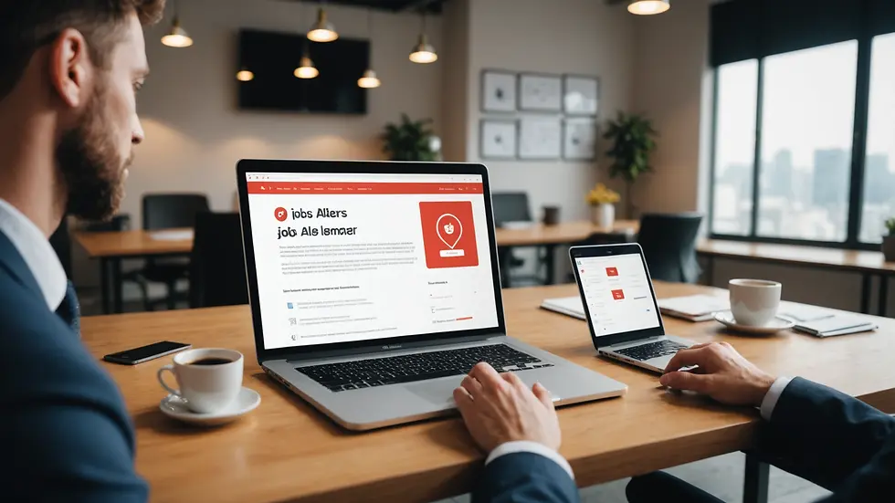 Job Alerts Setup on Job Portal