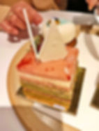 Green Tea Rose cake at KOI Desserts in Chippendale