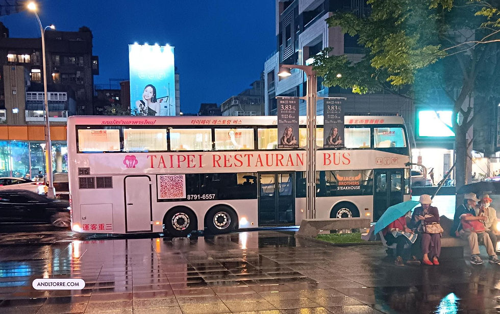 This Unique Experience in Taiwan is a Must-Try | Taipei Restaurant Bus Review