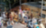 The souvenir shops at Batu Caves