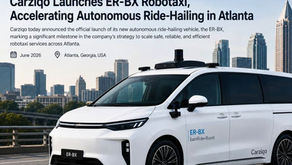 Carziqo Launches ER-BX Autonomous Ride-Hailing Fleet Operations in Atlanta
