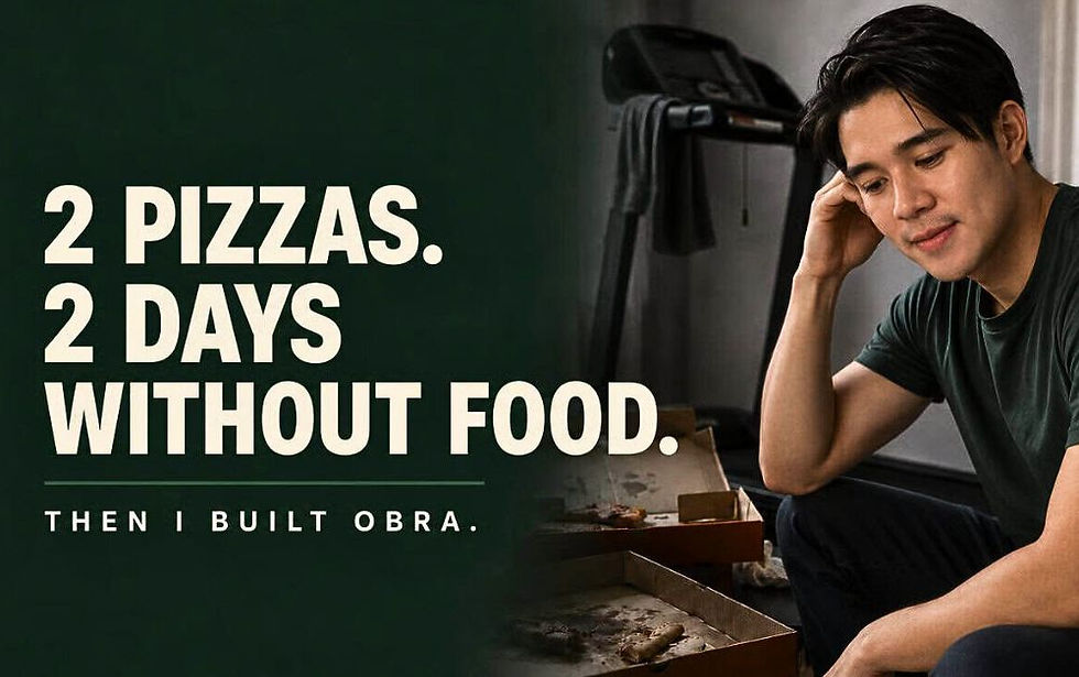 I Ate Two Pizzas Alone, Then Starved Myself for Two Days. It Led Me to Build a Weight-Loss Company