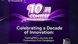 Celebrating a Decade of Innovation: TradingPRO's Journey and Community-First Campaigns
