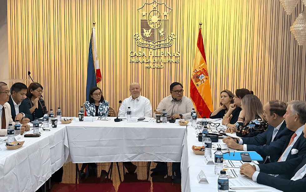 Ambassador Lhuillier Leads Consultations Ahead of Philippines-Spain 80th Anniversary