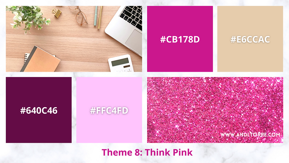 Color Scheme Ideas for your Blog or Business Website | A Lifestyle Blog by Andi | Philippines | Think Pink