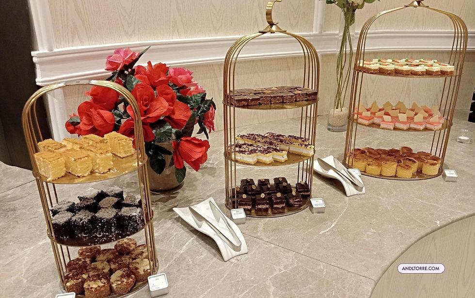 Desserts and cakes at NIU, The Podium