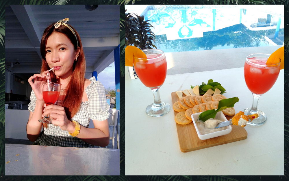 Girl sipping cocktails by the beach | Vodka | A Lifestyle Blog by Andi
