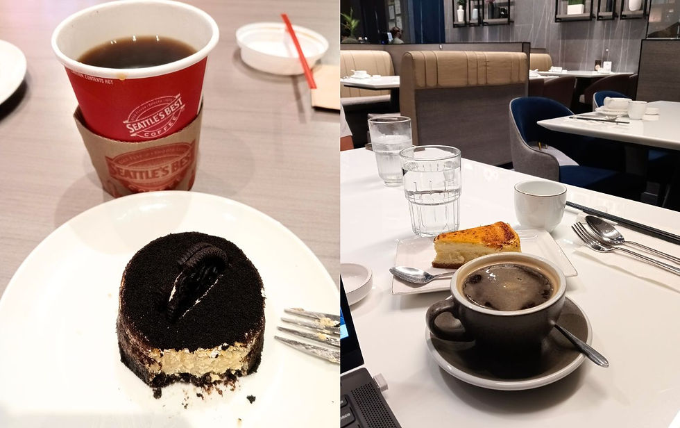 seattle's-best-and-bayprime-cafe-americano-and-cheesecake