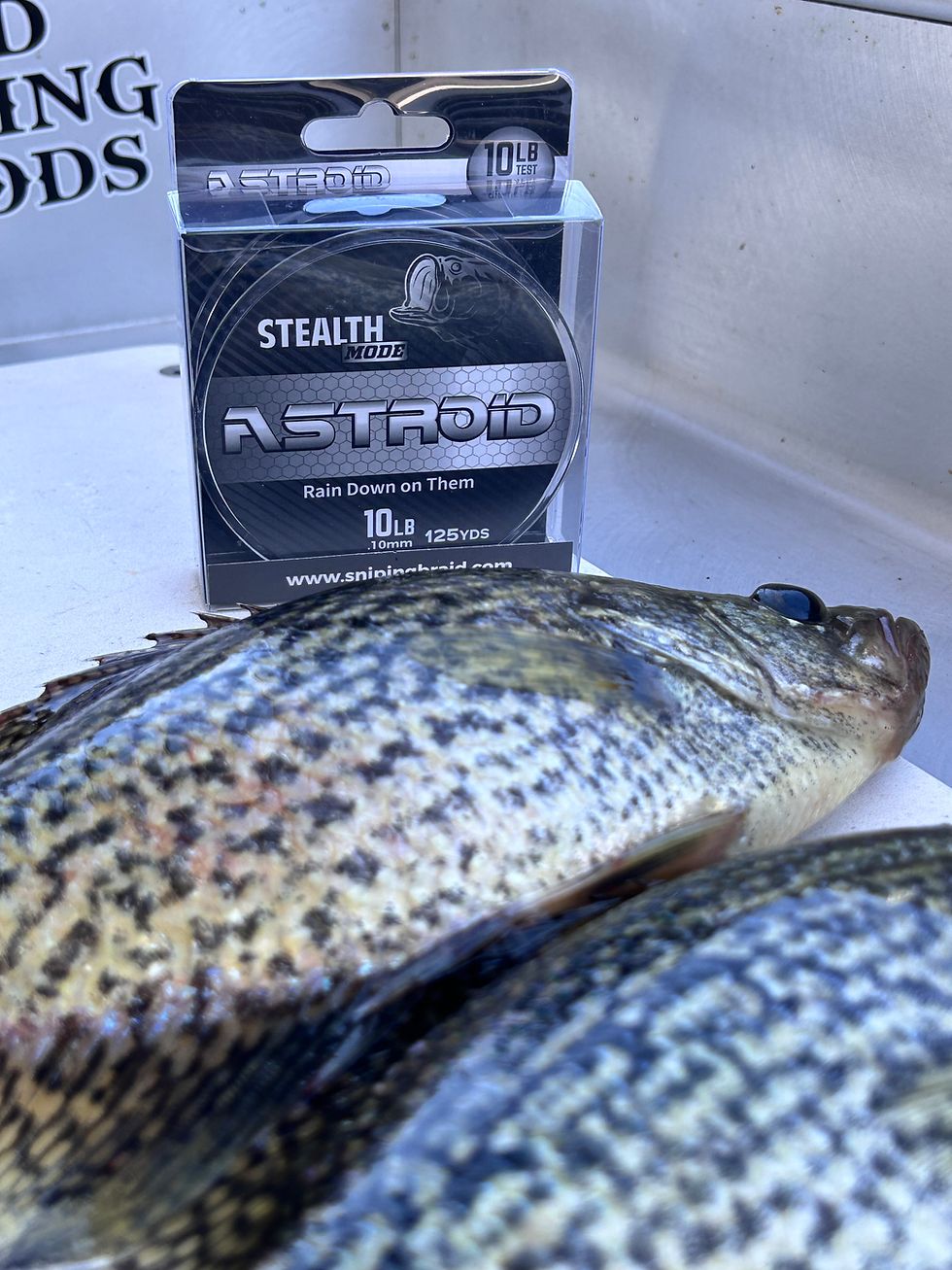 Thumbnail: 10LB Astroid 125 yards- Sniping  Braid