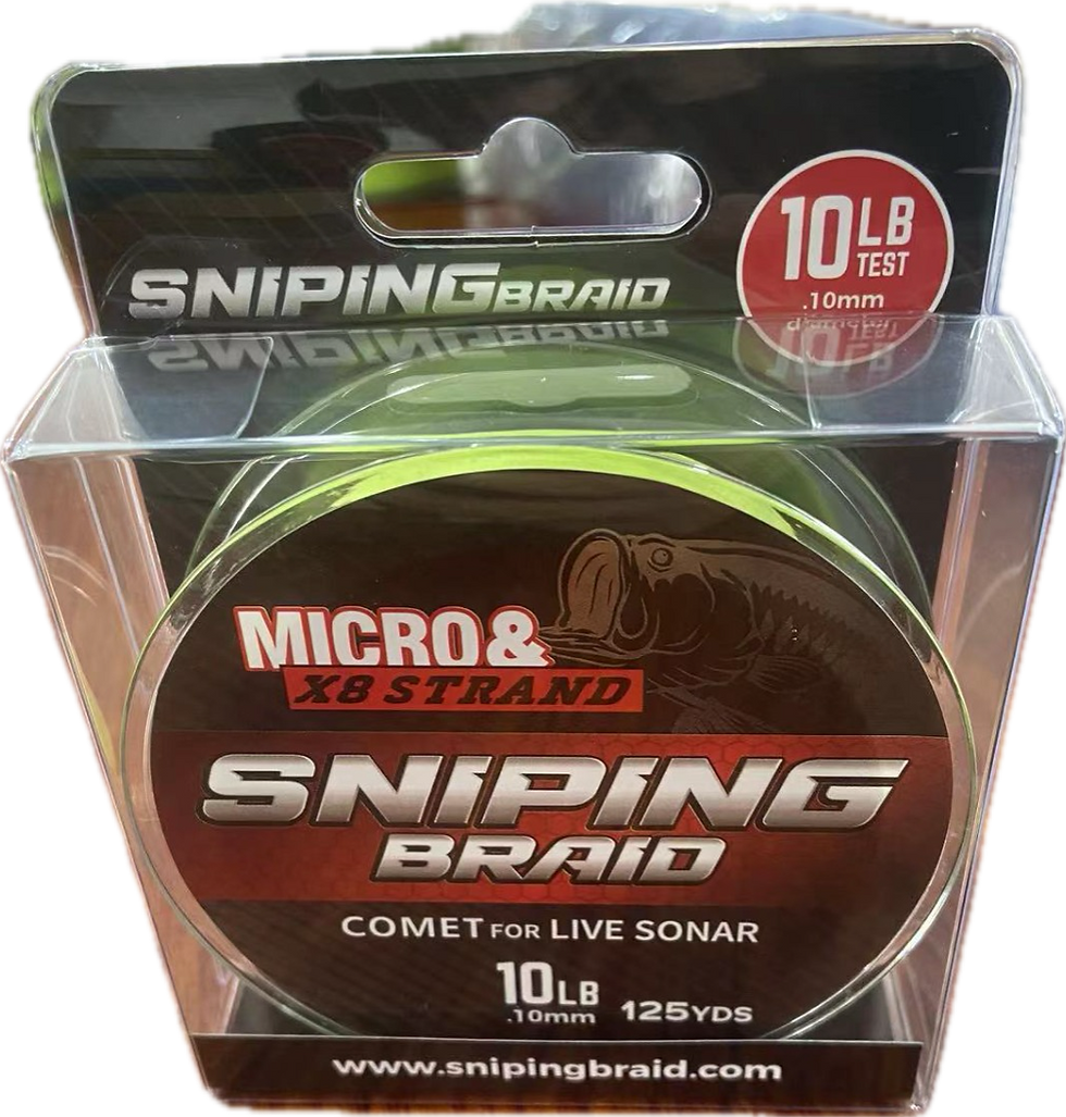 Thumbnail: 10LB  Comet 125 yards- Sniping  Braid