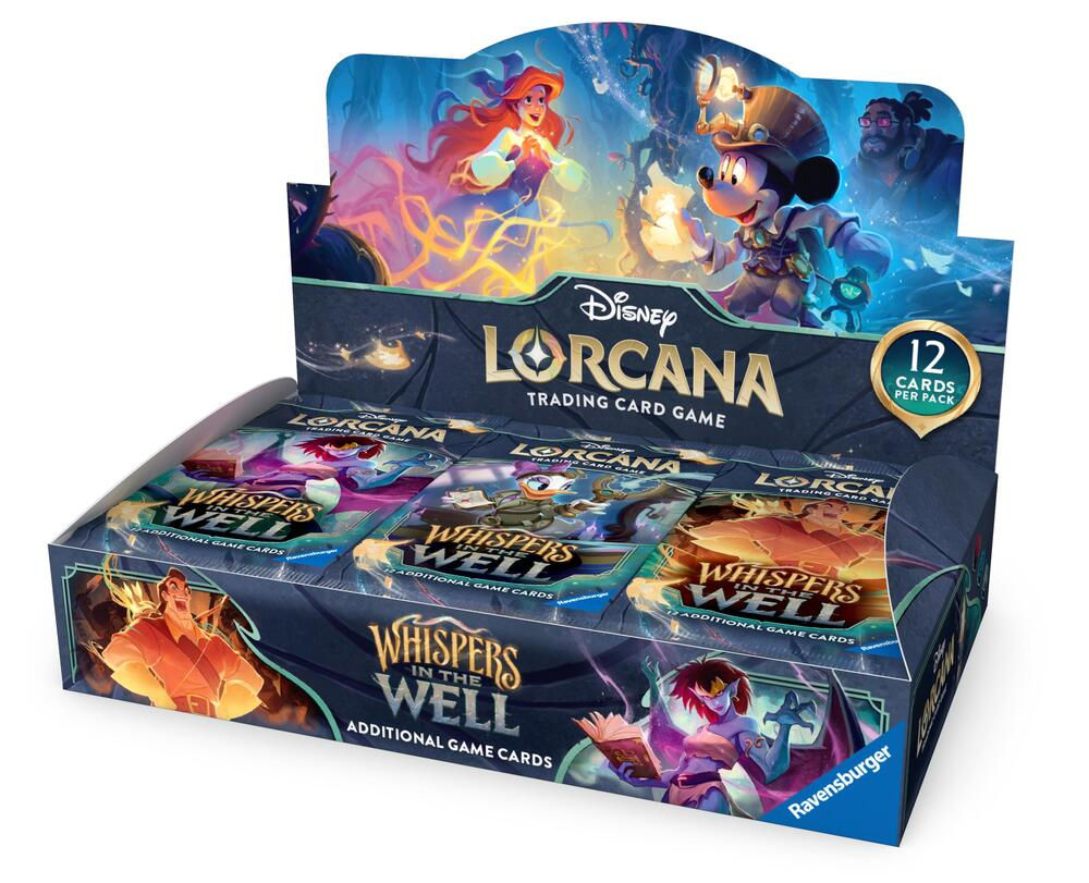 Disney Lorcana: Whispers in the Well Booster Box 