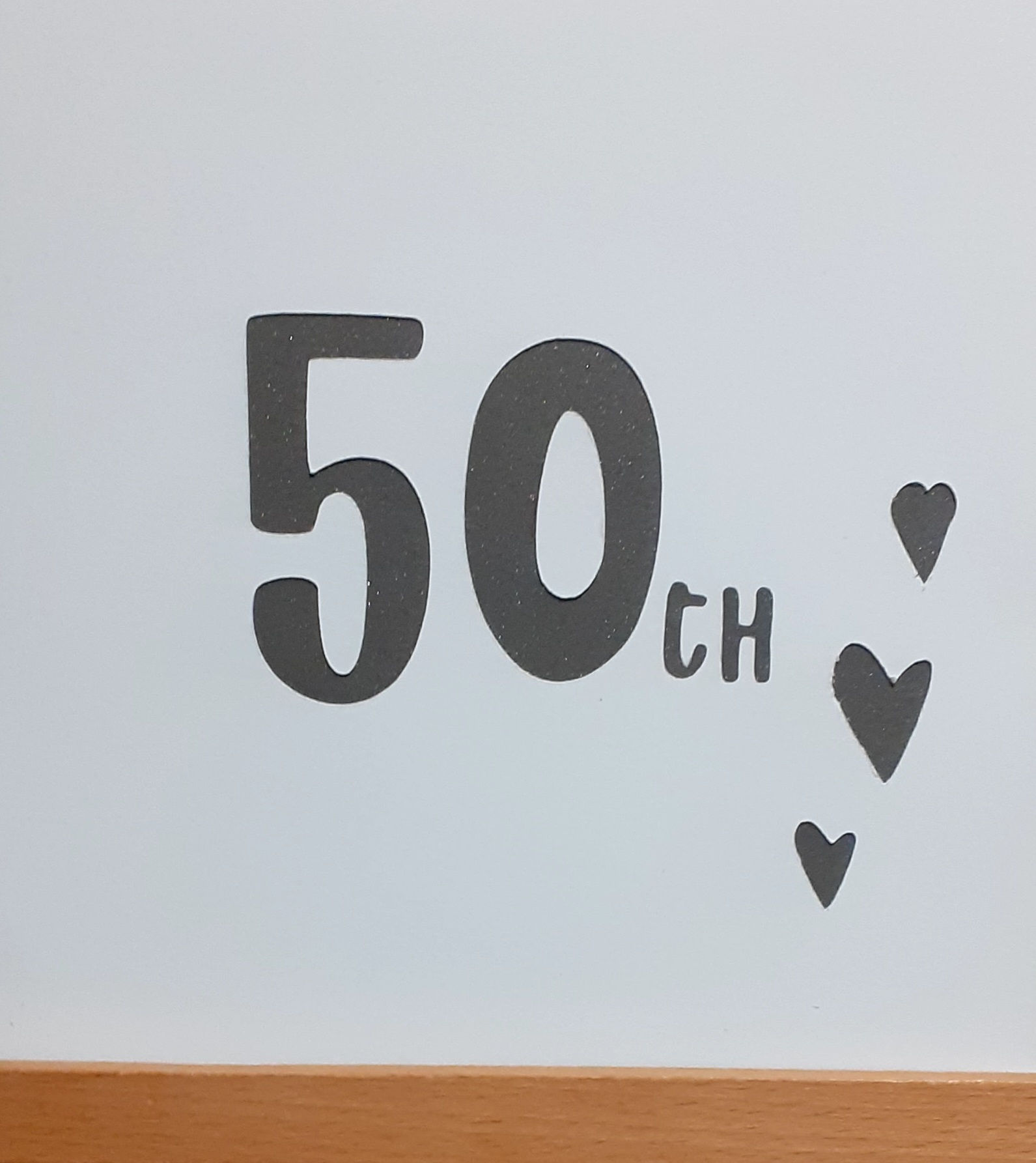 50th  Grey & White  Order BN- 3