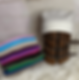 Thumbnail: Luxury 100% pure cashmere ribbed beanie hat