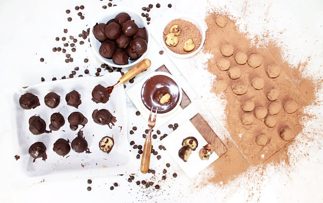 Cookie Dough Truffles