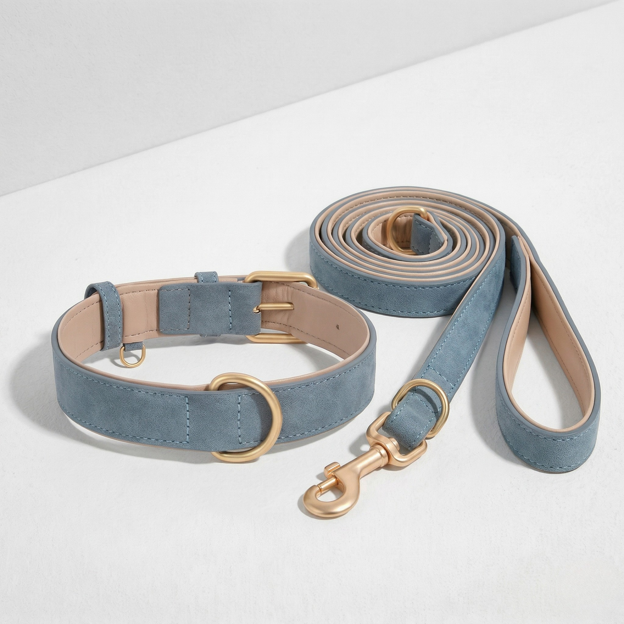 Maison Ensemble Collier et Laisse Confort