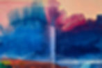 Chance Architecture 43" x 29", acrylic on canvas, 2023. Private Collection
