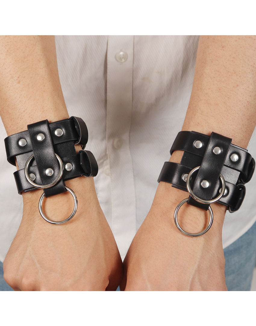 Miniatura: MUÑEQUERAS SLAVE BLACK