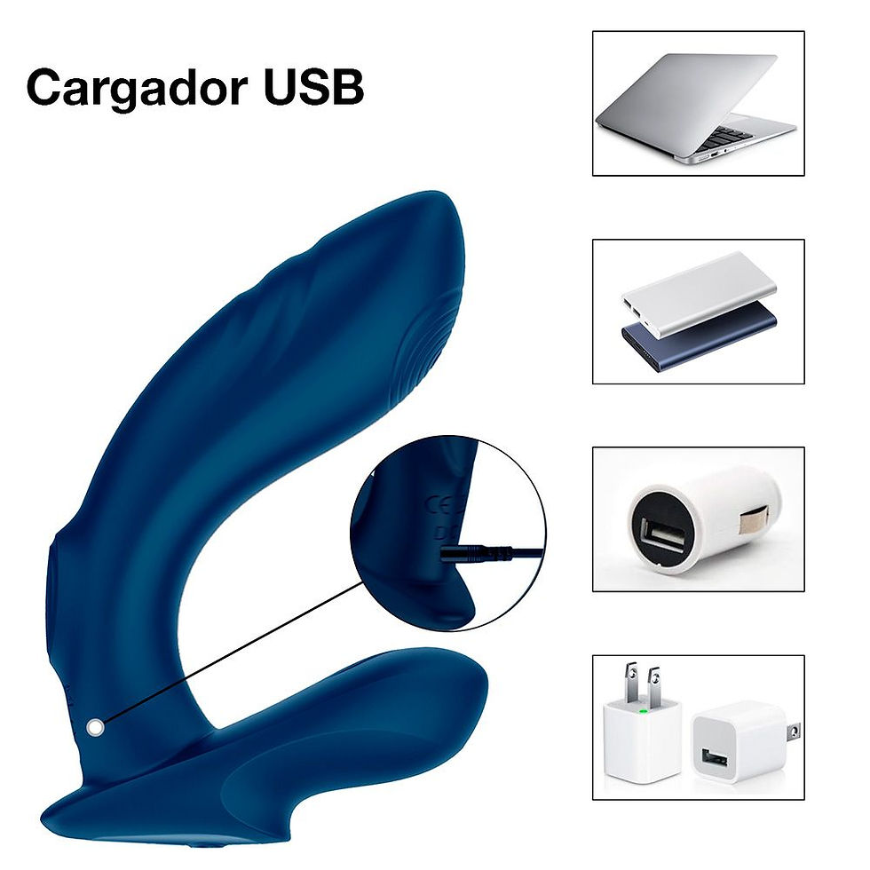 Miniatura: VIBRADOR MIXTO TOC TOC WOW CON PULSACIONES Y CONTROL REMOTO