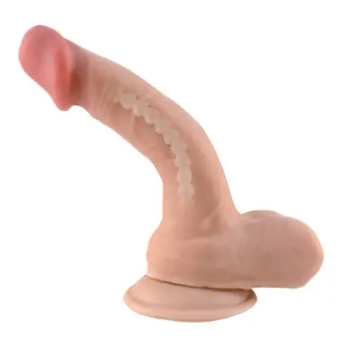 Miniatura: DILDO SLIDING SKIN 7.5″ REALISTA CON VENTOSA Y ESTRUCTURA FLEXIBLE