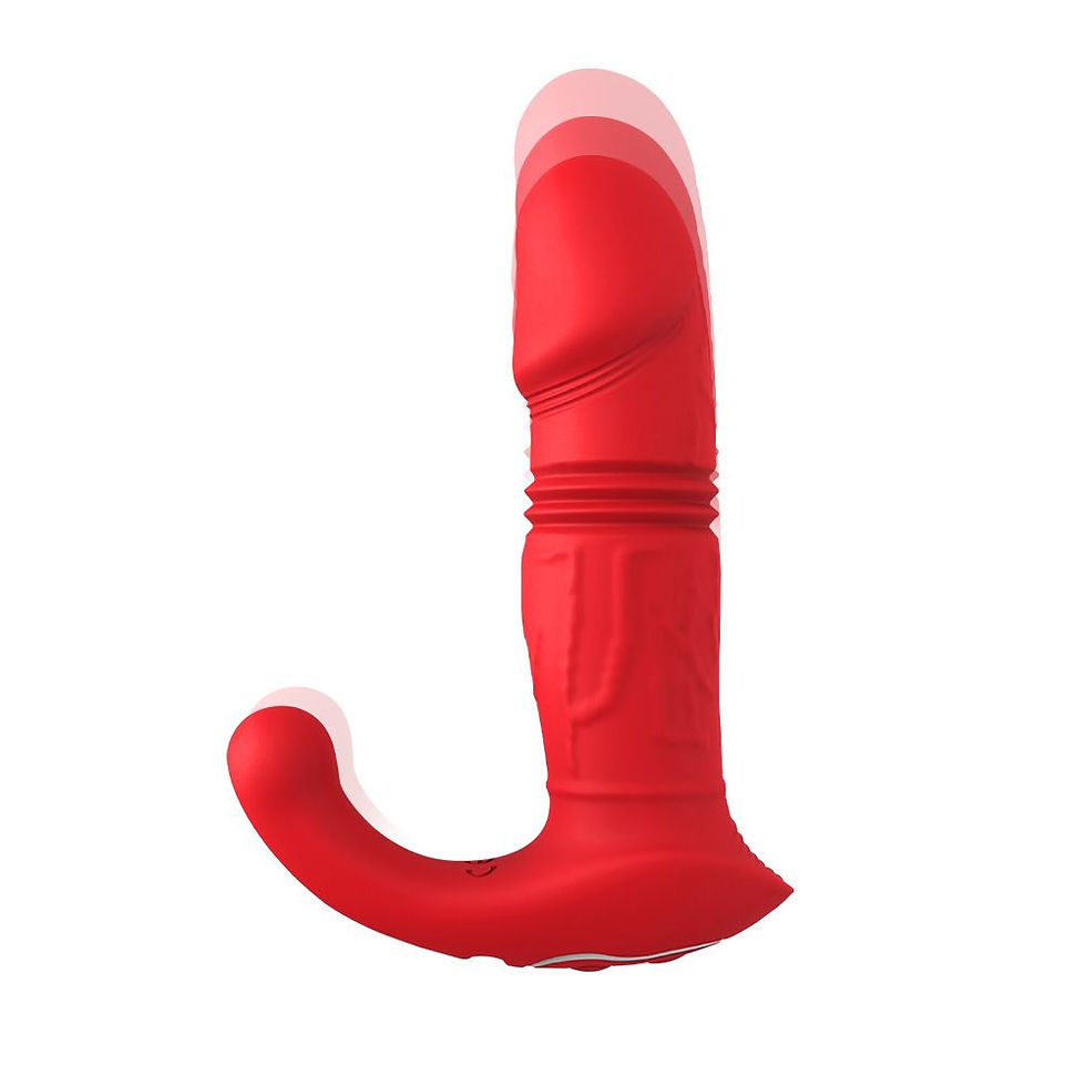 Miniatura: VIBRADOR MR PROST + ROJO