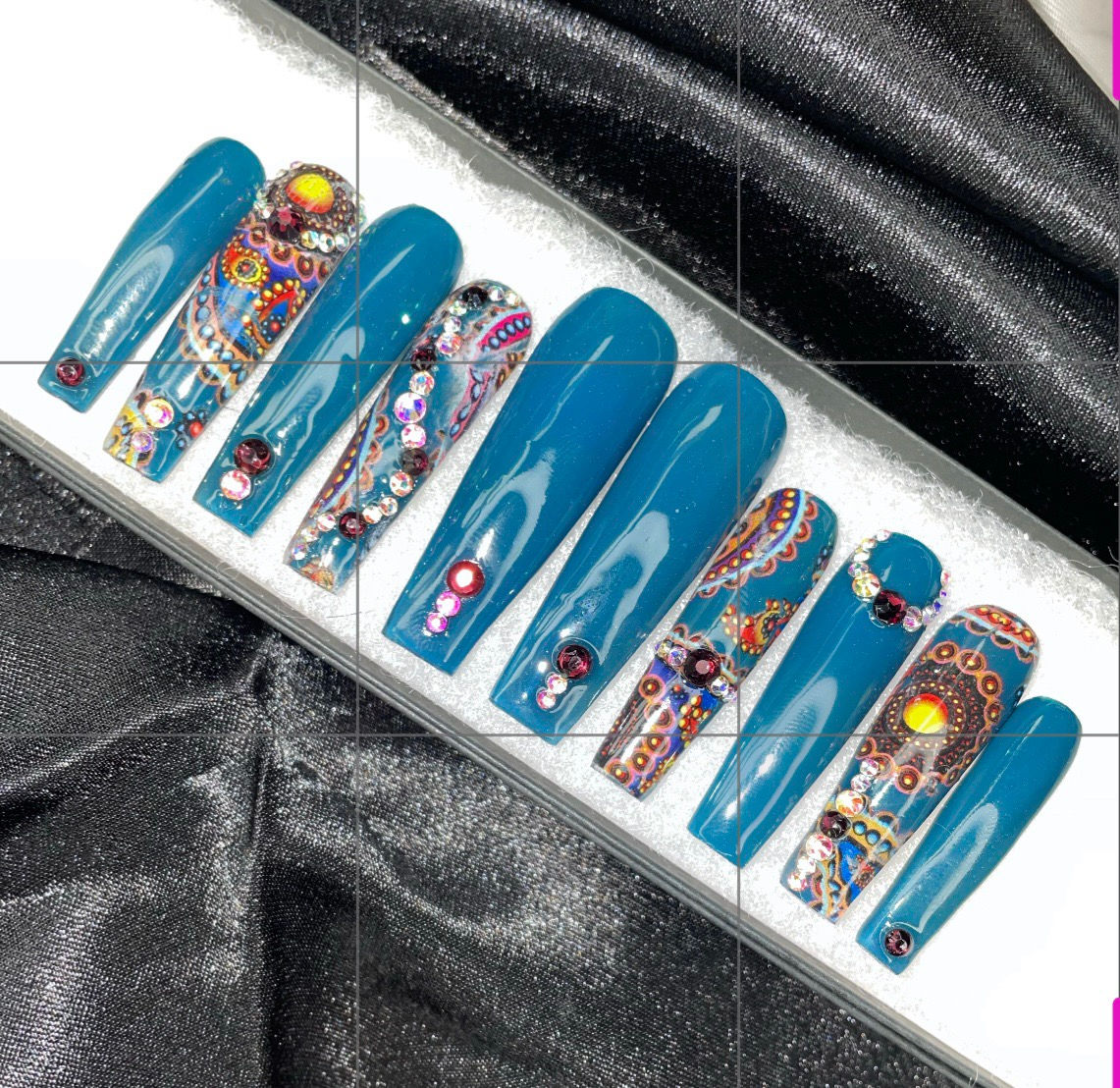 Deep blue set