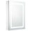 Thumbnail: vidaXL LED Bathroom Mirror Cabinet 19.7"x5.1"x27.6"