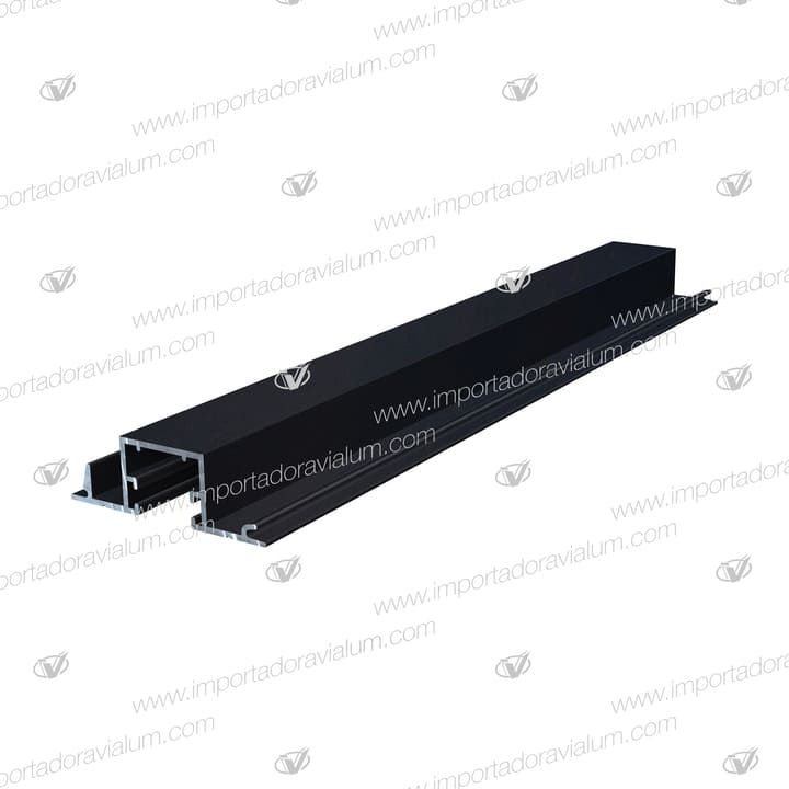 Miniatura: Tapa Fija Acanalada Serie 100 Negro