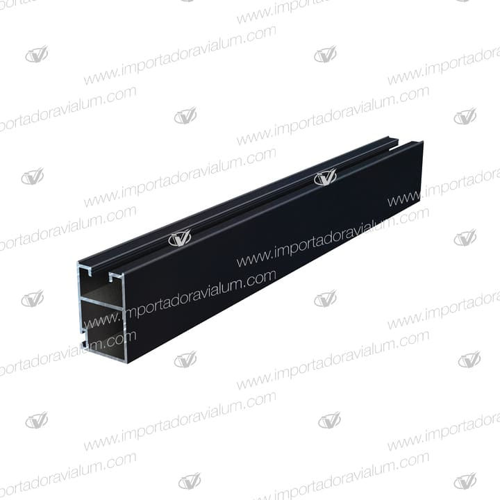 Vertical Cerrado Semipesado Negro