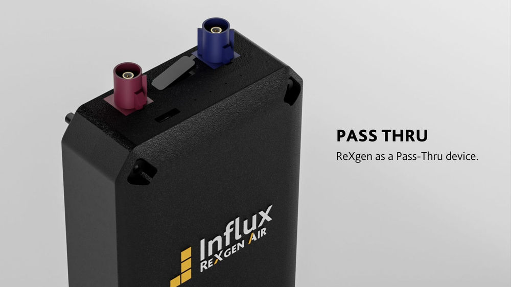 Pass Thru ReXgen Automotive CAN logger as a PassThru Device.