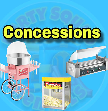 Concessions, cotton candy machine,popcorn machine,hot dog roller,