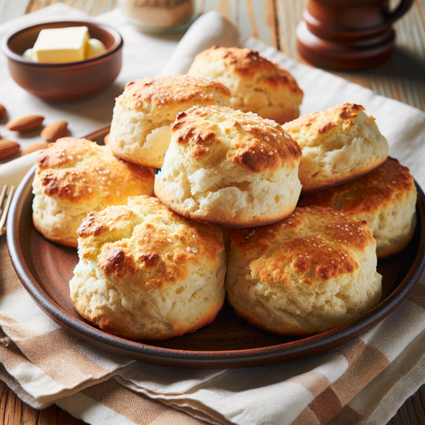 Dairy-Free, Almond Flour Southern-Style Biscuits Recipe