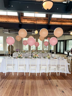 Helium balloons for baby shower in South Tampa