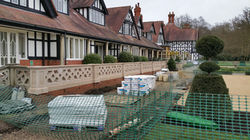 Jacobean Walkway Installation