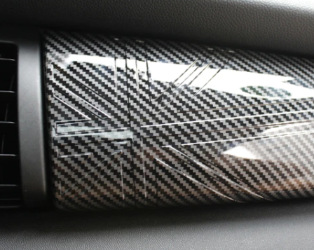 Miniatura: Cover 2 piezas interior MINISerie F carbono en relieve