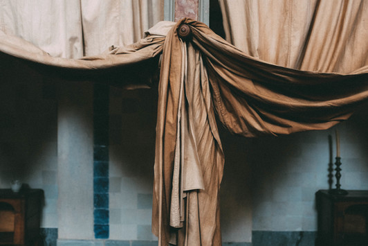 Brown Curtains